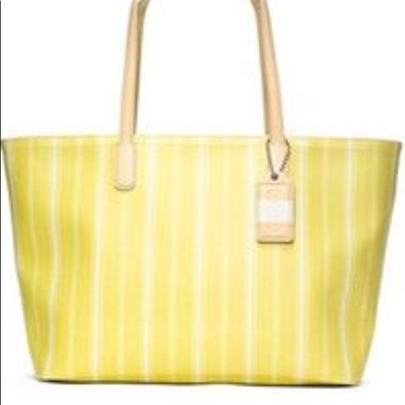 Coach Handbags - Yellow Coach Purse